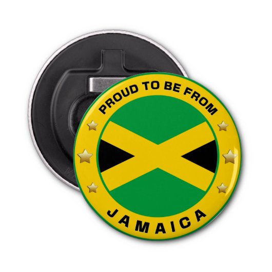 誇りを持ったジャマイカ出身 栓抜き (正面)