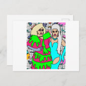 誇りを持ったドラッグクインスパイアィーン ポストカード (正面/裏面)