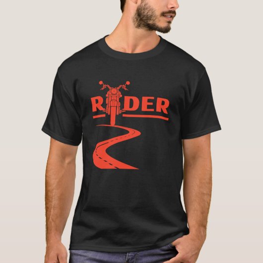 誇りを持ったバイク乗り Tシャツ (正面)