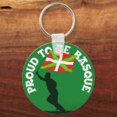 「誇りを持ったバスクになる」 キーホルダー (正面)