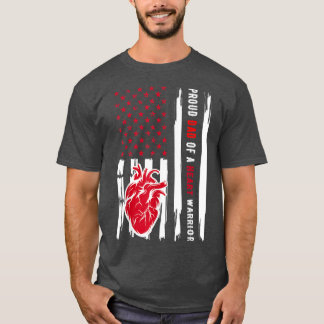 誇りを持ったパパのハート戦士CHD認識度1168 Tシャツ