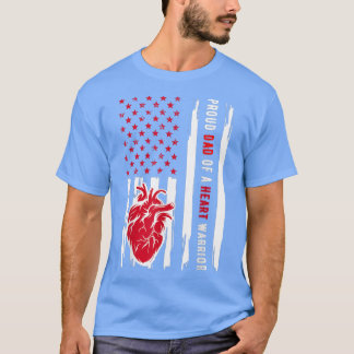 誇りを持ったパパのハート戦士CHD認識度 Tシャツ