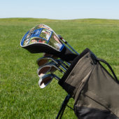 誇りを持ったパパ院写真撮影コラージュ父の日 ゴルフヘッドカバー (インサイチュ)