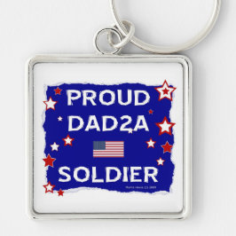 誇りを持ったパパ2A兵士 キーホルダー