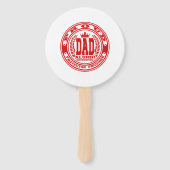 誇りを持ったパパ ハンドファン (裏面)