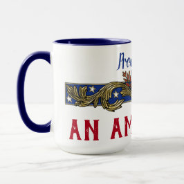 誇りを持ったパーソナライズなアメリカ人があるため マグカップ