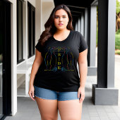 誇りを持ったペンギン祝：の動物プライドTシャツ プラスサイズTシャツ