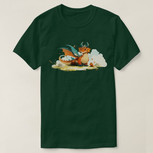 誇りを持ったマドラゴン Tシャツ (デザイン正面)