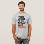 誇りを持ったマフィアのメンバー Tシャツ (正面フル)