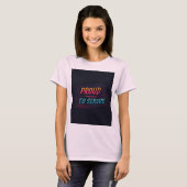 誇りを持った仕える Tシャツ (正面フル)