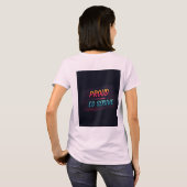 誇りを持った仕える Tシャツ (裏面フル)