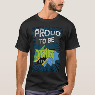 誇りを持った会計士の市民の職業の労働者の仕事 Tシャツ