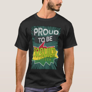 誇りを持った会計士の市民の職業の労働者の仕事 Tシャツ
