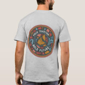 誇りを持った伝統はっきりしたのトレンドユニセックスティー Tシャツ (裏面)