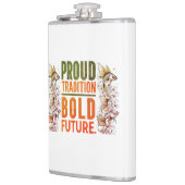 誇りを持った伝統はっきりした未来魚縁どのデザイン- フラスク (左)