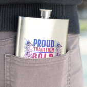 誇りを持った伝統はっきりした未来魚縁どのデザイン- フラスク (インサイチュ)