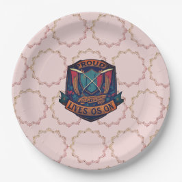 誇りを持った伝統ライフオン紙プレート ペーパープレート