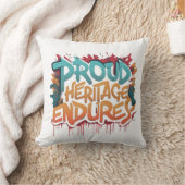 誇りを持った伝統手順 クッション (ブランケット)