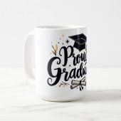 誇りを持った修士課程 コーヒーマグカップ (正面左)