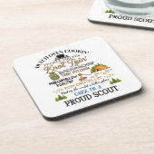 誇りを持った偵察コースター コースター (左側)