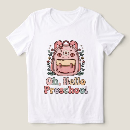誇りを持った先生女子ハロープリショールシャツ トライブレンドＴシャツ (デザイン正面)