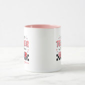 誇りを持った先生・オブ・スウィートアーツバレンタインデーピンク マグカップ (中央)