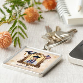 「誇りを持った卒業の瞬間」 キーホルダー (側面)