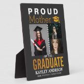 誇りを持った卒業生の母 フォトプラーク (側面)