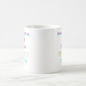 誇りを持った双子の母 – 母の愛と喜びの二倍 コーヒーマグカップ (中央)