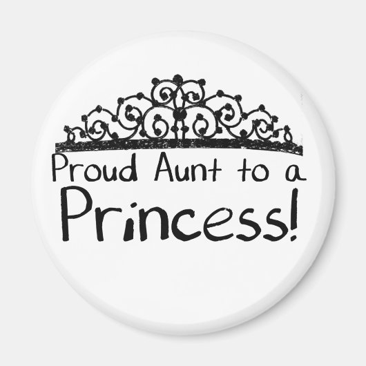 誇りを持った叔母 マグネット (正面)