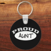 誇りを持った叔母（白） キーホルダー (正面)