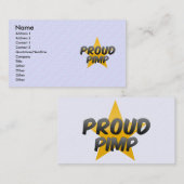 誇りを持った売春あっせん業者 名刺 (正面/裏面)