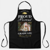 誇りを持った大学院写真BBQの親 エプロン (正面)