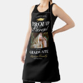 誇りを持った大学院写真BBQの親 エプロン (インサイチュ)