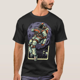 誇りを持った宇宙飛行士のTシャツ Tシャツ