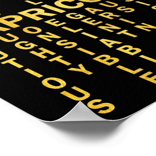 誇りを持った山羊座〔占星術の〕十二宮図特性占星術 ポスター (角)