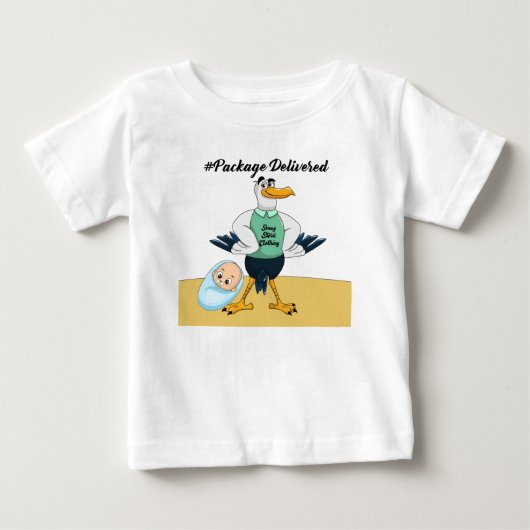 誇りを持った嵐 ベビーTシャツ (正面)