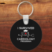 誇りを持った心臓科生き延び学プログラムナース医師G キーホルダー (正面)