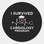 誇りを持った心臓科生き延び学プログラムナース医師G ラウンドシール (正面)