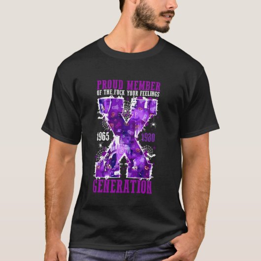 誇りを持った感覚Generation X Halのメンバー Tシャツ (正面)