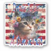 誇りを持った末席に列する シール (正面)