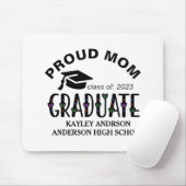 誇りを持った母カスタム卒業年号 マウスパッド (マウス)