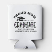 誇りを持った母カスタム卒業年号 缶クーラー (裏面)