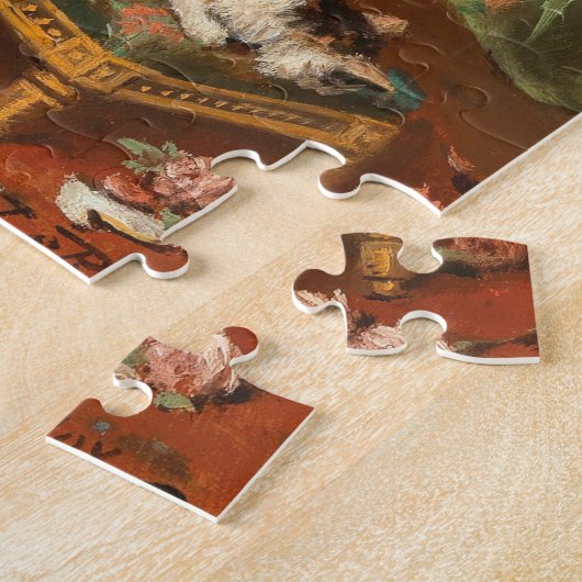 誇りを持った母猫 | ジュールルロイ ジグソーパズル (側面)