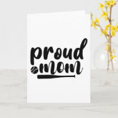 誇りを持った母 カード (黄色い花)