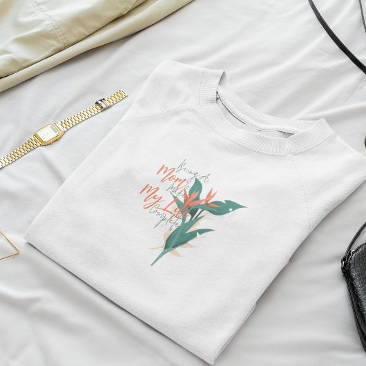 誇りを持った母 スウェットシャツ