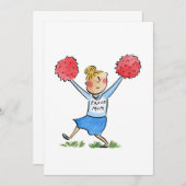 誇りを持った母 招待状 (正面/裏面)