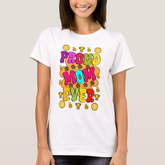 誇りを持った母 Tシャツ (正面)