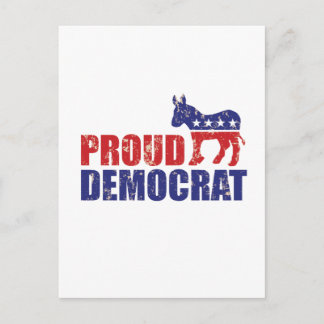 誇りを持った民主党ドバ動揺してー・タン ポストカード