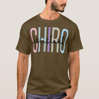 誇りを持った知路補カイロプラクティック補助贈与 Tシャツ